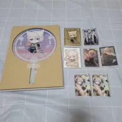 棗巳波【ZOOL】ニャンジャタウン クリアカード ウエハース リンウィ うちわ