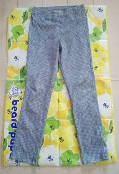 ユニクロ　パンツ　チェック柄　140