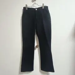 BOBSON LADY'S カジュアルパンツ　黒　W66 秋冬