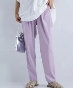 【タグ付新品】グリーンレーベルリラクシングオルマイ テーパード パンツ