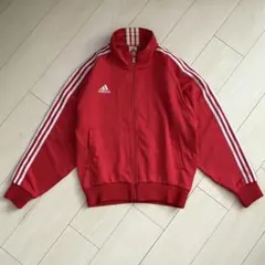 adidas 3本ライン 襟ロゴ刺繍 パフォーマンスロゴ トラックジャケット