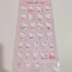 国内正規品♪ハローキティ ミルキーメロウシール フロッキーシール ピンク