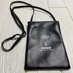 りぼん 2023年10月号 特別付録 ブラック ショルダーポーチ