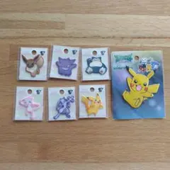 ポケモン刺繍ワッペン7個セット
