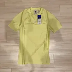 adidas 半袖Tシャツ XS イエロー 未使用
