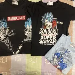 ⭐︎最終処分⭐︎ドラゴンボール　Tシャツ&ハーフパンツ　４点セット120