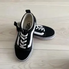 VANS ブラック/ホワイト スニーカー　18cm １回のみ着用