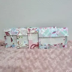 ハンドメイド✱シャカシャカ封筒5点セット☆