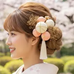 お洒落な髪飾り