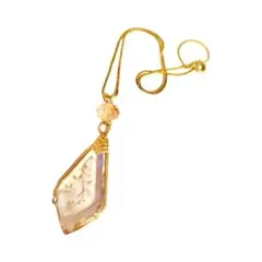 透明感 大人可愛い ハンドメイド ペンダント