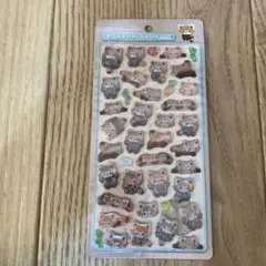 ボンボンドロップシール　レッサーパンダ