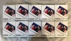 新品お得 富士フイルム instax WIDE 10×8パック 80枚セット - メルカリ