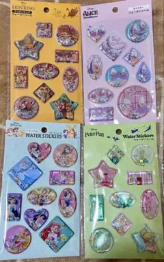 ディズニー ウォーターシール セリア