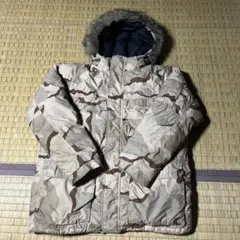 The North Face カモフラージュ ダウンジャケット