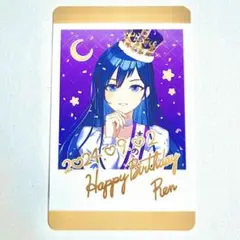 シャインポスト ポップアップ コレクションカード 2024バースデー 黒金蓮