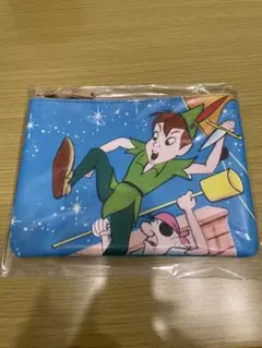 新品 復刻 Disney ピーターパンポーチ フラットポーチ 100周年 限定