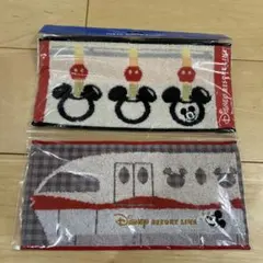 新品未使用未開封★東京ディズニーリゾート ミニタオル　ハーフサイズ ２枚セット