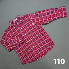 ミキハウス 長袖シャツ 110