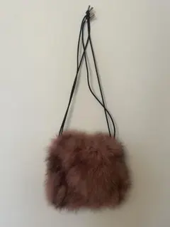 Smir Nasli ファーショルダーバッグのサムネイル