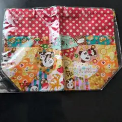 カラフル巾着袋 動物柄