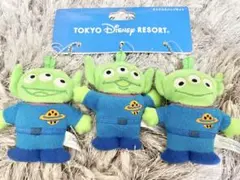 ディズニー トイストーリー リトルグリーンメン ぬいぐるみバッジ