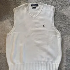 Polo by Ralph Lauren ホワイト ベスト L