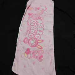 ６８　メゾピアノ スポーツタオル ピンク　ベリエちゃん　ミミポポのサムネイル