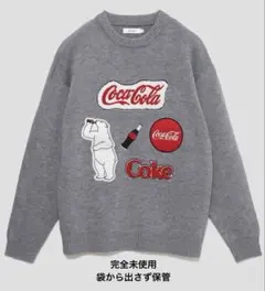 グラニフ コカコーラ コラボ ニット Sサイズ グレー granipgh くま