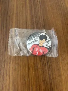 ハイキュー!!　黒尾 鉄朗　缶バッジ　ビッくらポン　くら寿司
