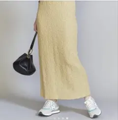 BEAUTY&YOUTH シャーリングタイトスカート Sサイズ ウォッシャブルのサムネイル