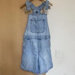 GAP デニムサロペット オーバーオール Sサイズ ライトブルー
