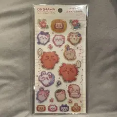 ちいかわ　シーサーのおみやげやさん　クリアなぷっくりシール