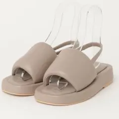ATELIER BRUGGE バルキーバックストラップ　サンダルのサムネイル