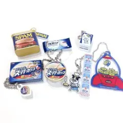 ミニチュア　食べ物　 青　ブルー系　まとめ売り カプセルトイ　ガチャガチャ