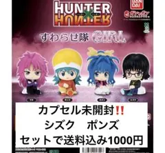 HUNTER HUNTER すわっち隊 GIRL フィギュア