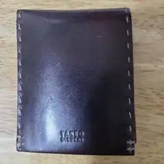 TAKEO KIKUCHI 二つ折り財布 ダークブラウン