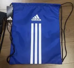 新品　アディダス ナップサック マルチバッグ ジムサック　adidas 青