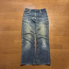 80s maverick フレアデニム USA製 SCOVILL ZIP