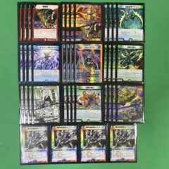 デュエマ　ランデスデッキ　パーツ付き デュエマ No.00181 ピラッキランデス デッキパーツ 大量セット
