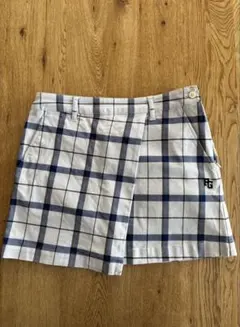 PEARLY GATES スカート　白青　サイズ