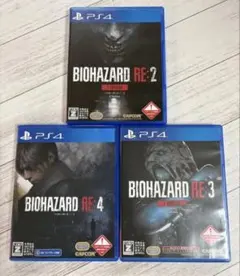 PlayStation4 - PS4 バイオハザード RE2・RE3 オリジンズコレクション & ヴィレッジ PS4 バイオハザードRE2 RE3 RE4 ヴィレッジ＋オリジンズコレクション