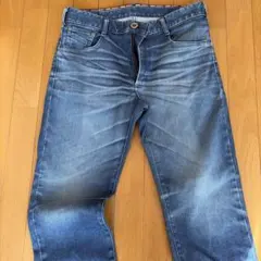 EDWIN ブルーデニム ストレートパンツ