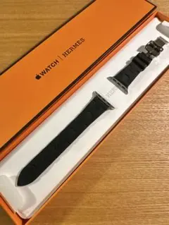 希少ブラックHermès シンプルトゥール 《キリム》 42 mm最終値下げ 