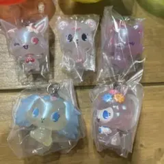 ジュエルペット めじるしアクセサリー キラキラオーロラver. コンプセット