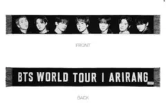 BTS ARIRANG 韓国限定 バンタン アリラン フォトスローガン マフラー