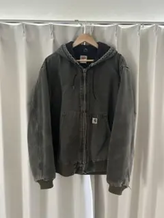 Carhartt アクティブパーカー　フード付きジャケット グレー最終値下げ‼️