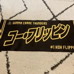 群馬クレインサンダース　コーフリッピン　応援タオル