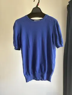 SLOANE スローン ニット Tシャツ 青 サイズ1