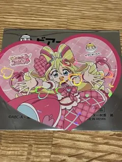 ビアードパパ プリキュアシュー キラキラ！紙製コースター キュアアイドル