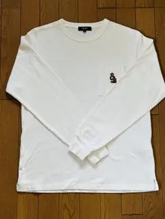 BEAMS HEART 長袖カットソー M ホワイト